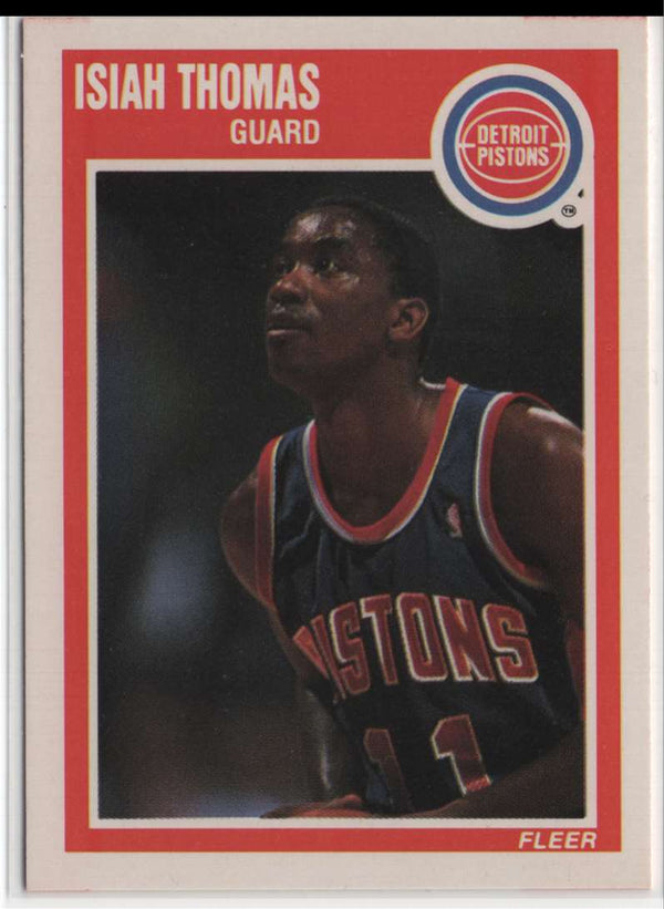 1989 Fleer Isiah Thomas #50