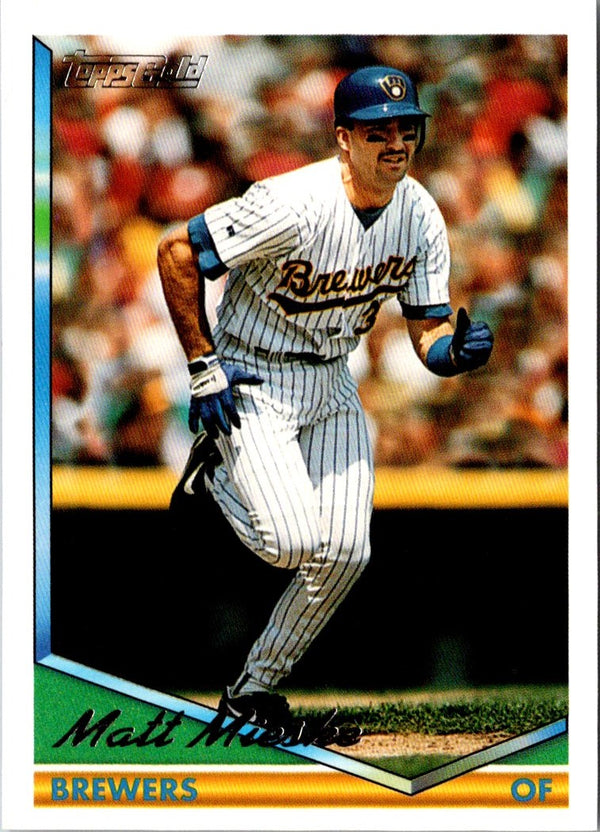 1994 Topps Matt Mieske #339