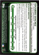 2011 Bowman Draft Picks & Prospects Eduardo Sanchez
