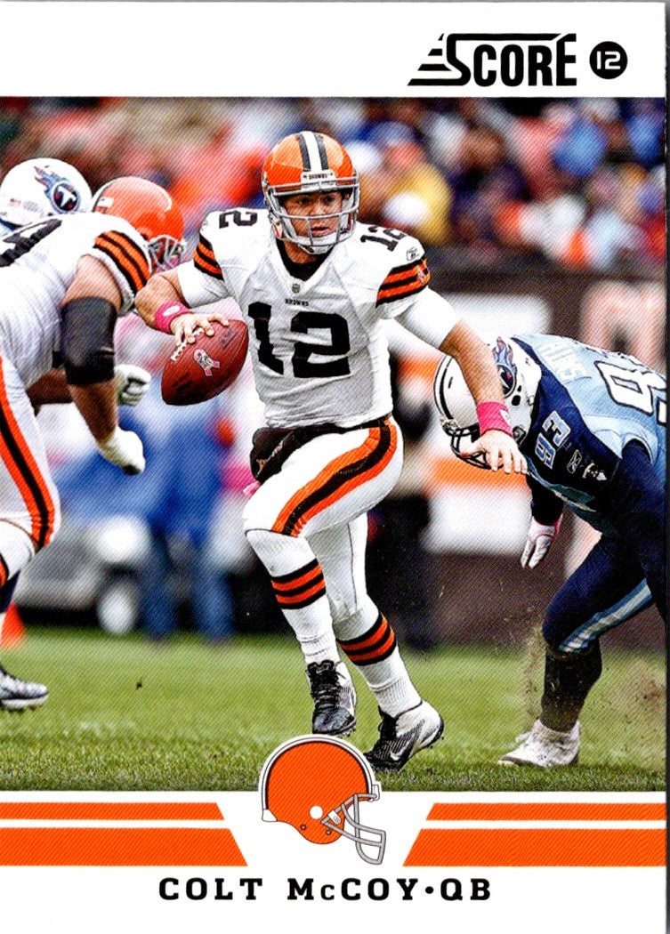 2012 Score Colt McCoy