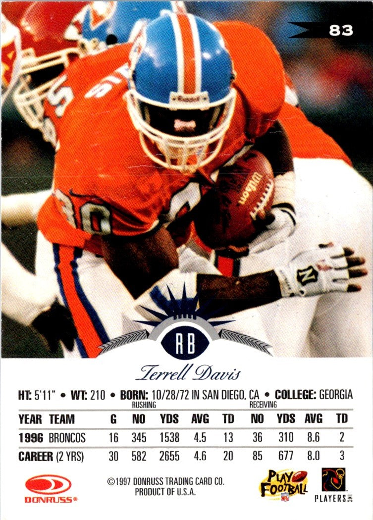1997 Leaf Terrell Davis