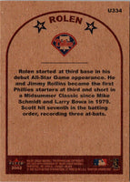 2002 Fleer Tradition Update Scott Rolen #U334