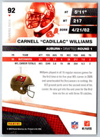 2010 Panini Absolute Memorabilia Carnell Cadillac Williams #92