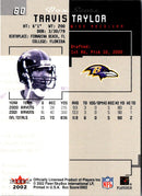 2002 Fleer Box Score Travis Taylor