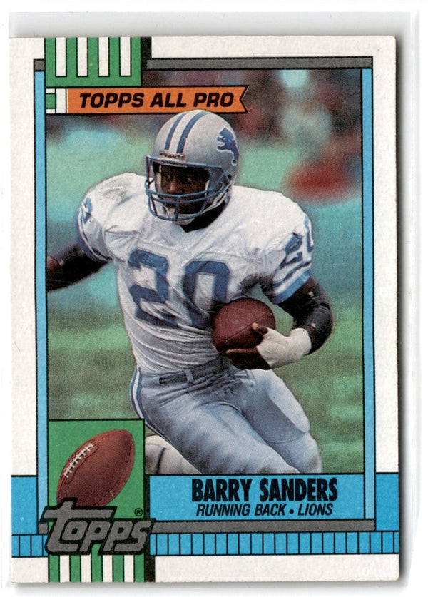 1990 Topps Barry Sanders #352