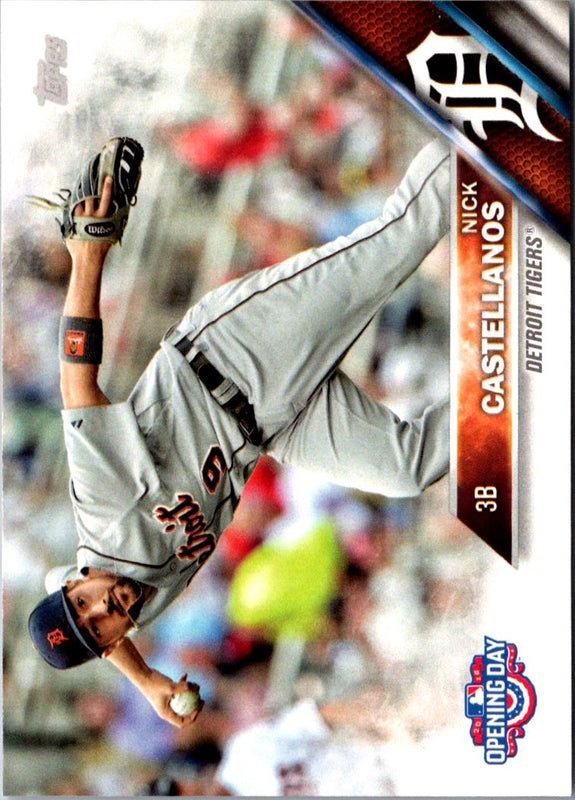 2016 Topps Opening Day Nick Castellanos #OD-168