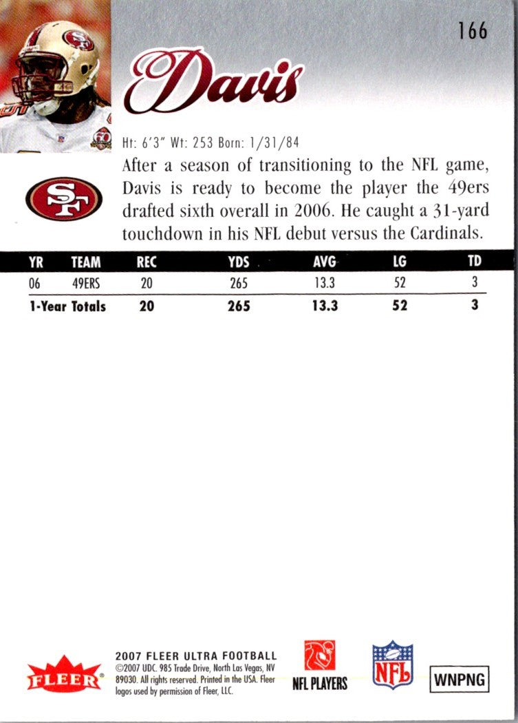 2007 Ultra Vernon Davis