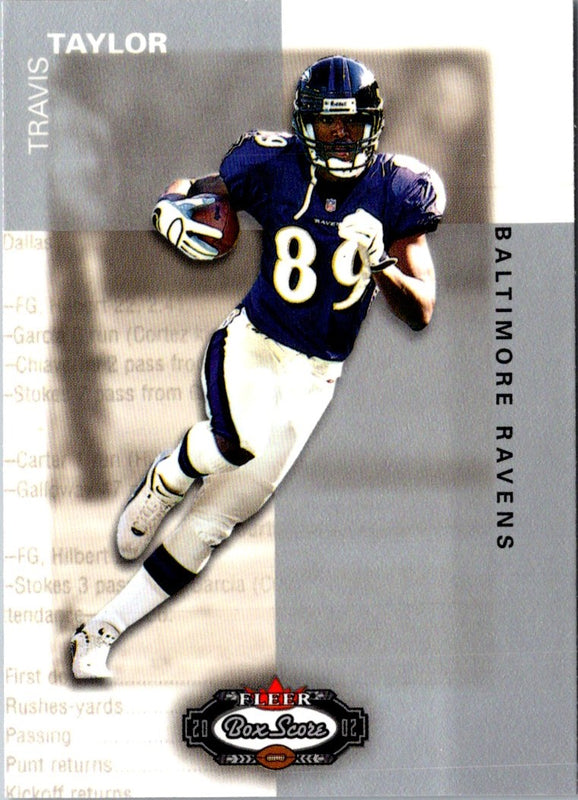 2002 Fleer Box Score Travis Taylor #60