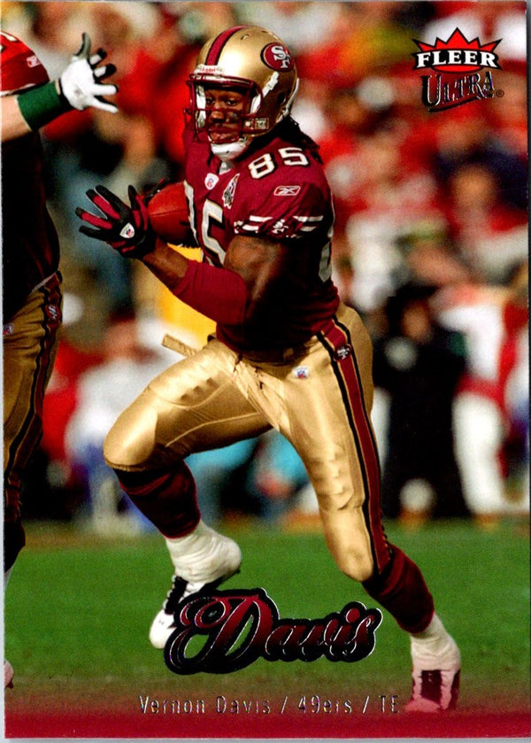 2007 Ultra Vernon Davis #166