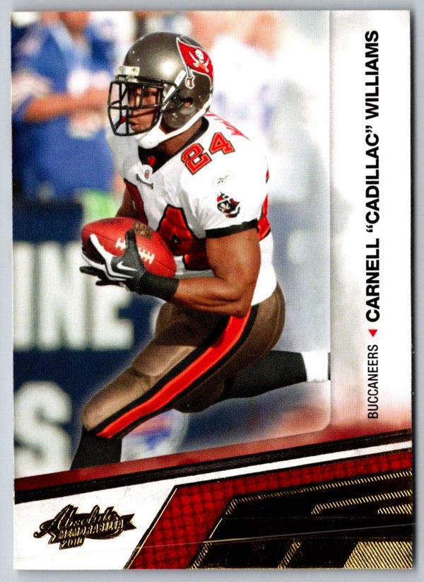 2010 Panini Absolute Memorabilia Carnell Cadillac Williams #92