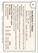 1989 ProCards Minor League Team Sets Dave Machemer