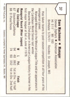 1989 ProCards Minor League Team Sets Dave Machemer #37