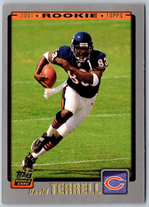 2001 Topps David Terrell #326 Rookie