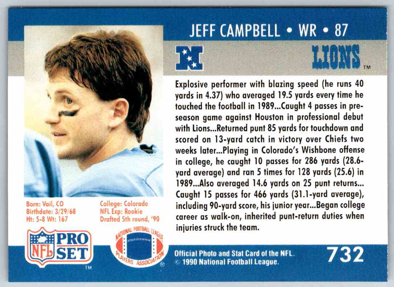 1992 Proset Jeff Campbell