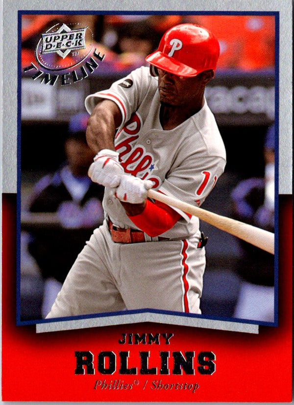 2008 Upper Deck Timeline Jimmy Rollins #12