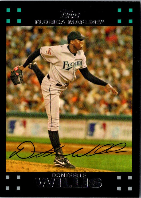 2007 Topps Dontrelle Willis #100