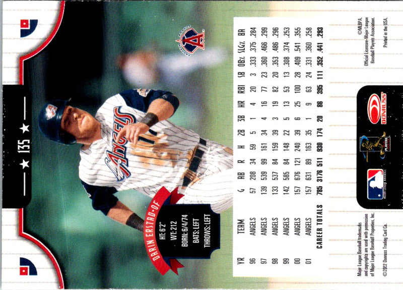 2002 Donruss Darin Erstad