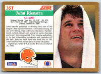 1991 Score John Rienstra #35T