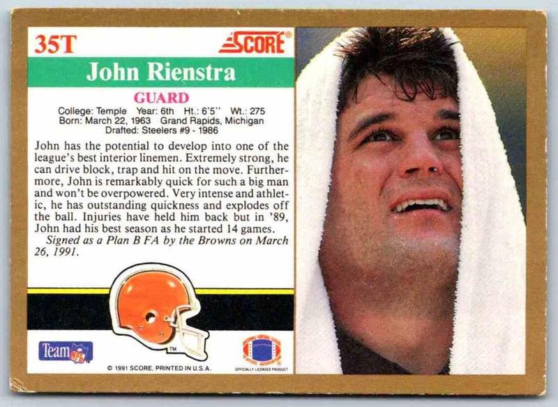 1991 Score John Rienstra