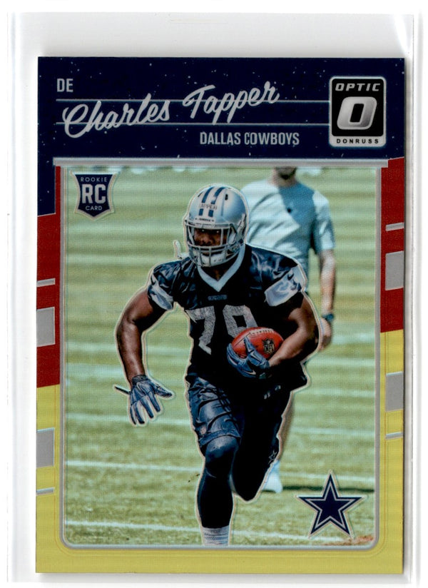 2016 Donruss Optic Charles Tapper #108 Rookie Prizm