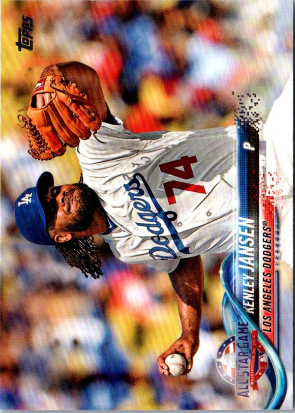 2018 Topps Update Kenley Jansen #US21 /67