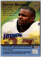 1997 Topps Finest Football Stevon Moore #27