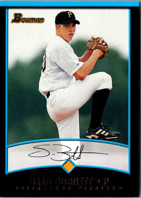 2001 Bowman Draft Picks & Prospects Sean Burnett #BDP24