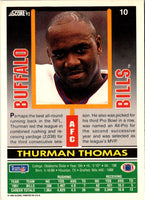 1992 Score Thurman Thomas #10
