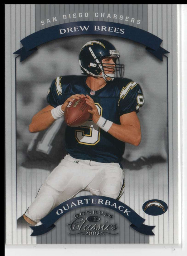 2002 Donruss Classics Drew Brees #91 Rookie