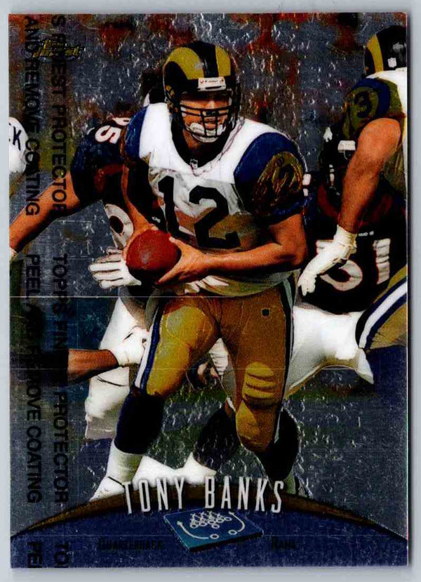 1998 Topps Finest Football Tony Banks #217