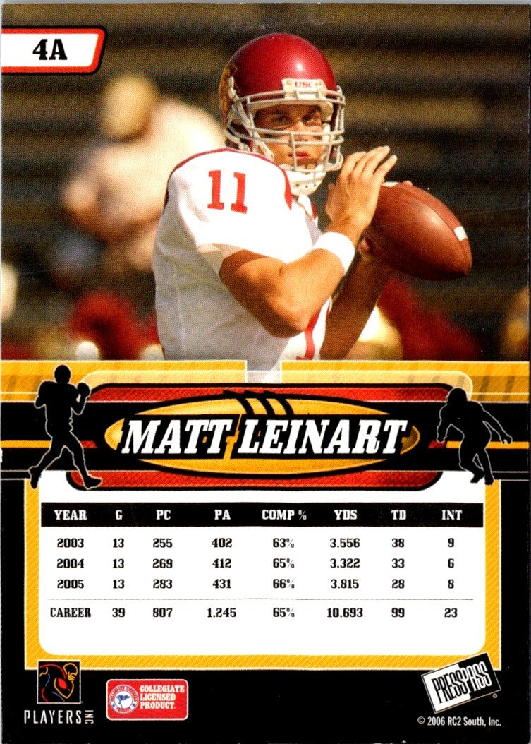2006 Press Pass Wal-Mart Exclusive Matt Leinart