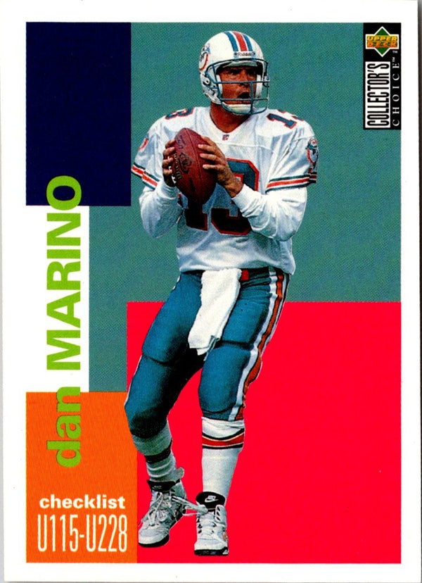 1995 Collector's Choice Update Dan Marino #U225