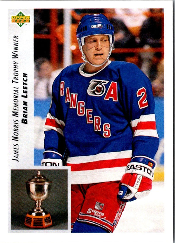 1992 Upper Deck Brian Leetch #434