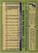 1982 O-Pee-Chee Mario Mendoza