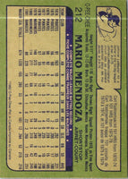 1982 O-Pee-Chee Mario Mendoza #212