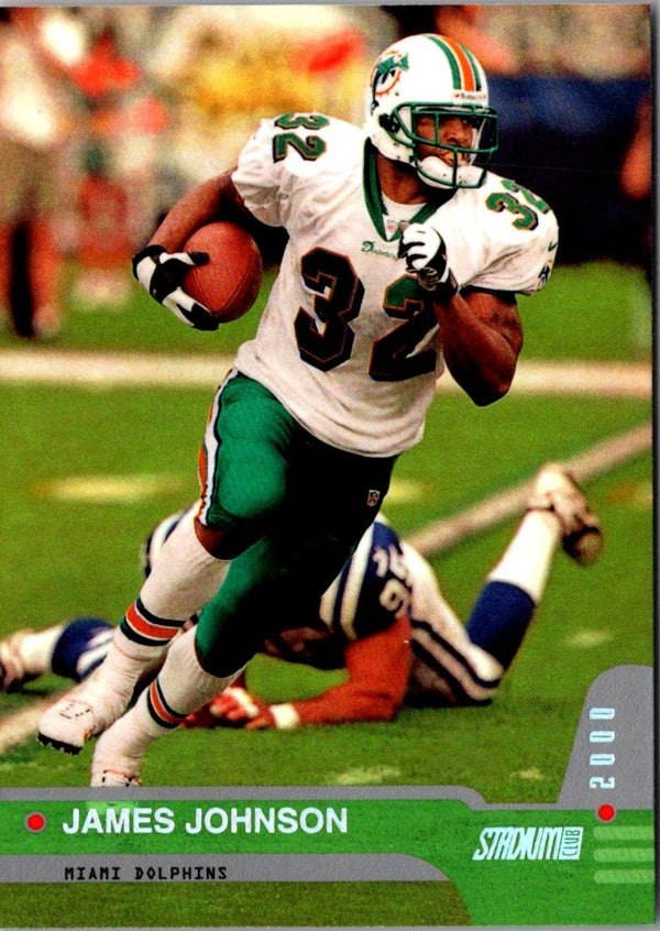2000 Stadium Club James Johnson #142