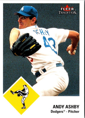 2003 Fleer Tradition Update Andy Ashby #U57