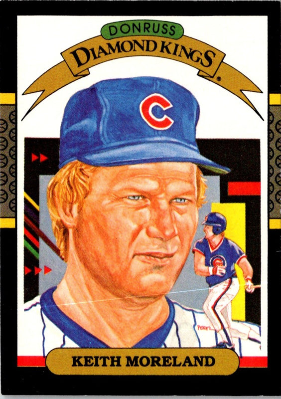 1987 Donruss Super Diamond Kings Keith Moreland #24