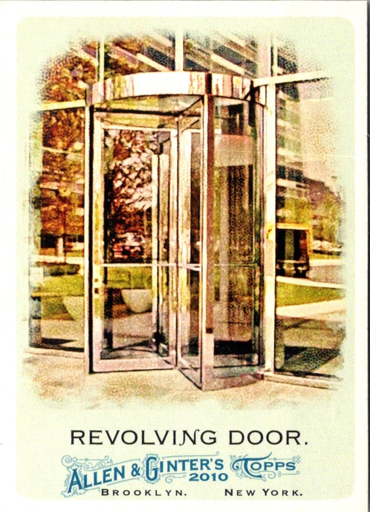 2010 Topps Allen & Ginter Revolving Door