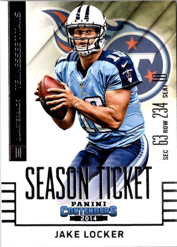 2014 Panini Contenders Jake Locker #96