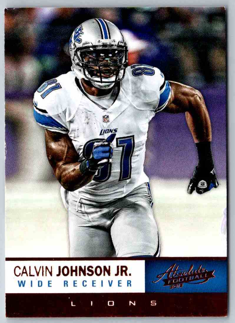 2012 Absolute Calvin Johnson