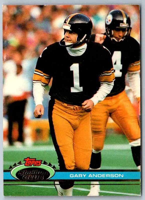 1991 Topps Stadium Club Football Gary Anderson #9