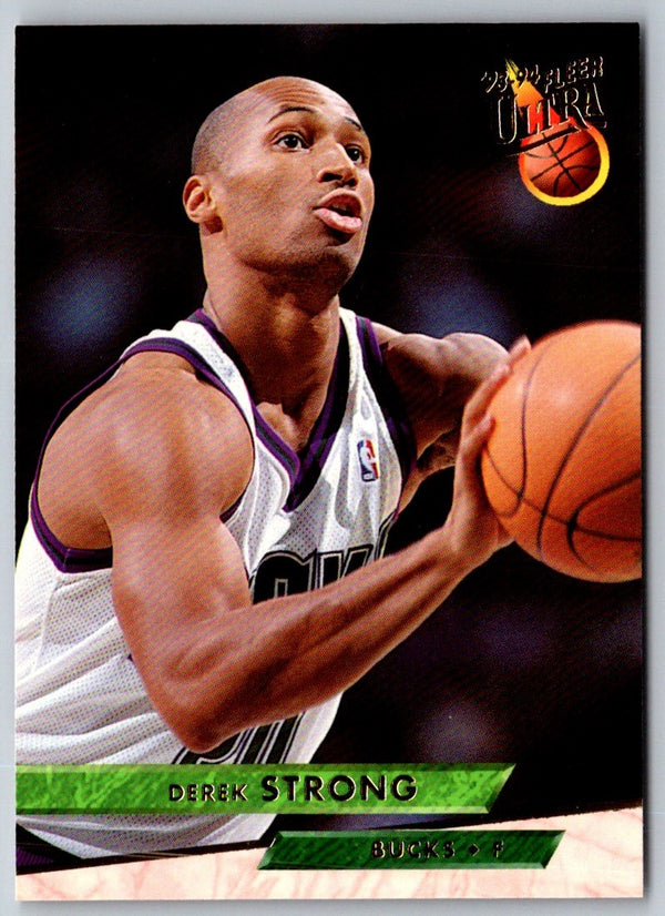1993 Ultra Derek Strong #286 Rookie