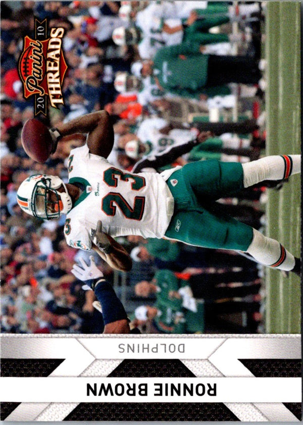 2010 Panini Threads Ronnie Brown #79