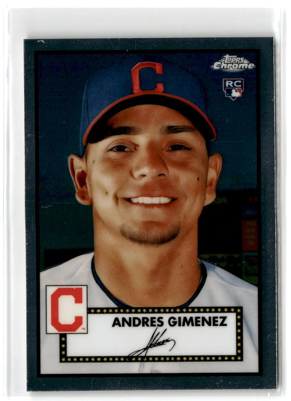 2021 Topps Chrome Platinum Anniversary Andres Gimenez #66