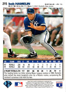 1995 Collector's Choice SE Silver Signature Bob Hamelin