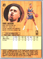 1991 Fleer Chris Jackson #49