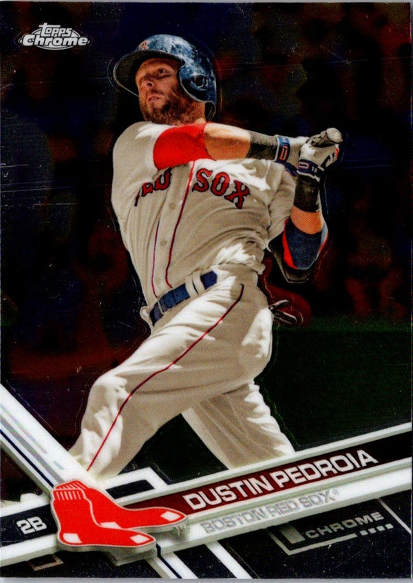 2017 Topps Chrome Dustin Pedroia #87