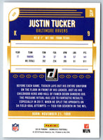 2018 Donruss Justin Tucker #26