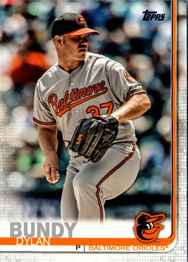 2019 Topps Baltimore Orioles Dylan Bundy #BO-5